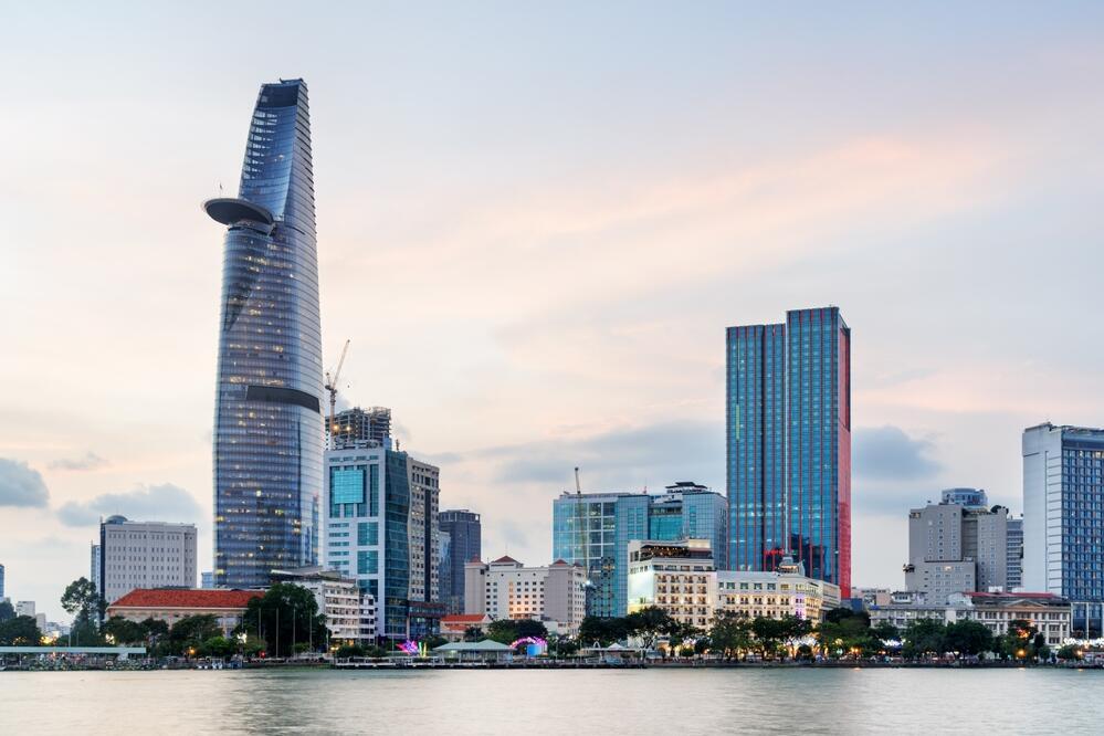 Skyline von Saigon