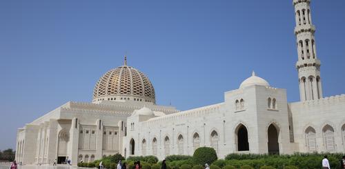 Sultan Qaboos Moschee in Mascat