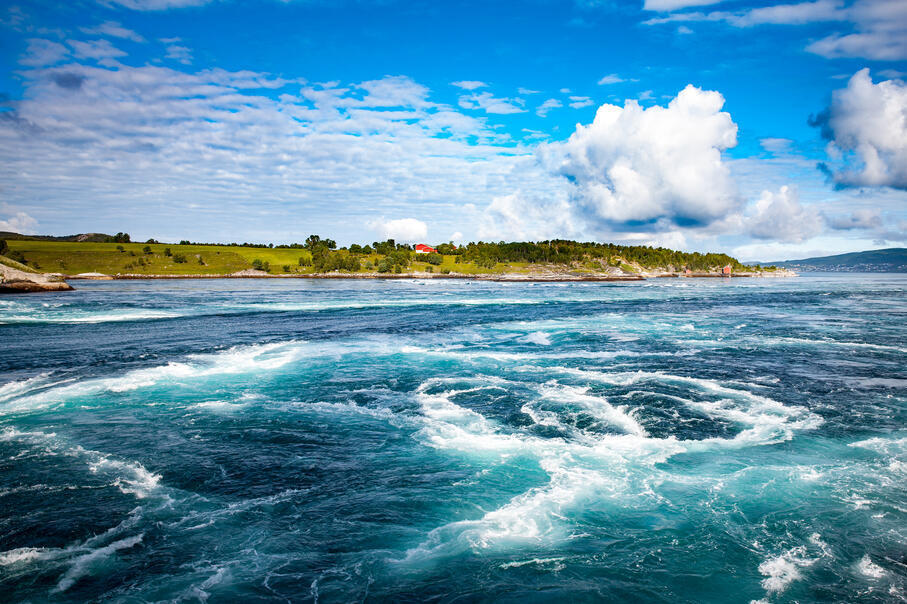 Wirbel am Saltstraumen