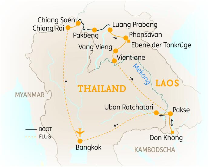 15 Tage Laos Rundreise Höhepunkte 2020
