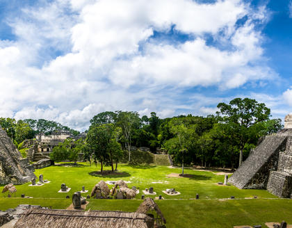 Plaza Mayor at Tikal National Park