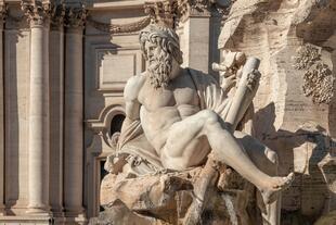 Quatro Fiumi Brunnen auf der Piazza Navona