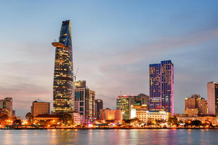Skyline von Ho Chi Minh Stadt