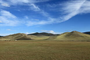 Landschaft im Orkhon Valley