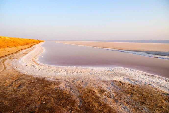 Salzsees Chott el Djerid 