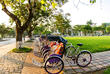 Fahrradrikschas in Hue