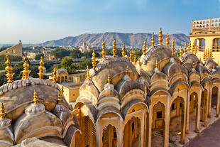 Blick auf Jaipur
