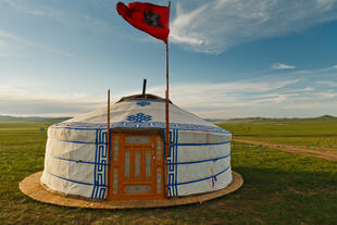Mongolische Jurte