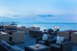 Sitzgelegenheit am Meer