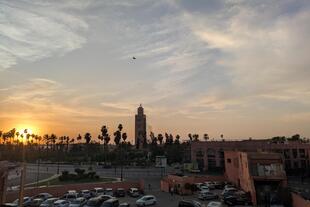 Sonnenuntergang in Marrakesch