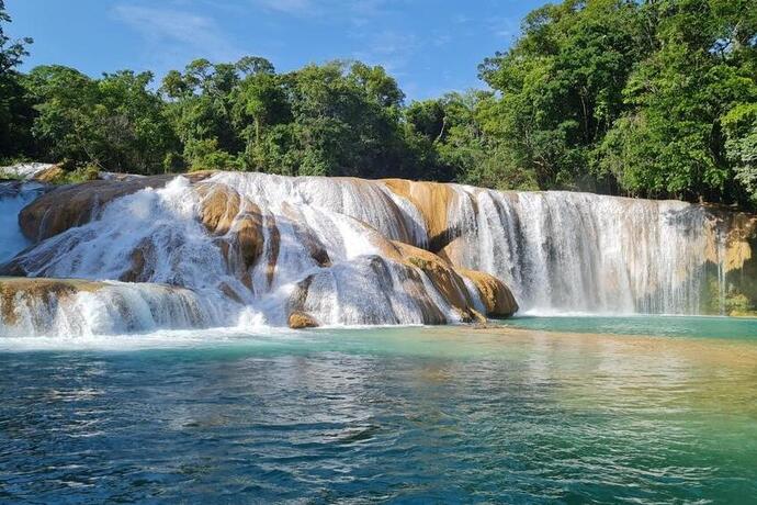 Agua Azul Wasserfälle