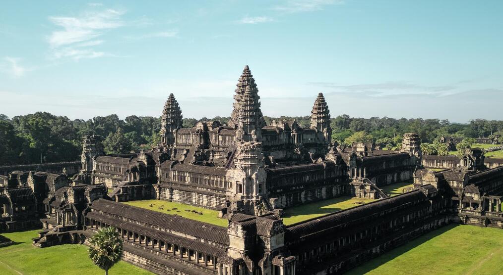 Der Angkor Wat Tempel 