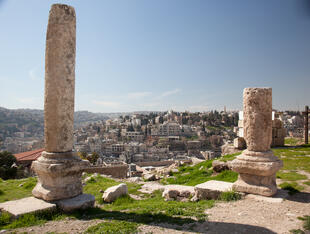 Ruinen vor Amman