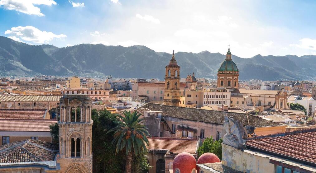 Stadtbild von Palermo