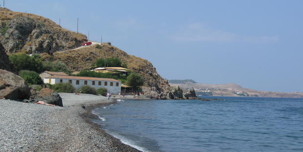 Strand vor dem Kloster