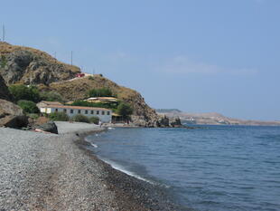 Strand vor dem Kloster