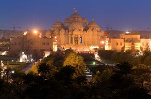 Der Hindu-Tempel Akshardam in Delhi