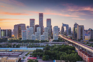 Skyline von Peking