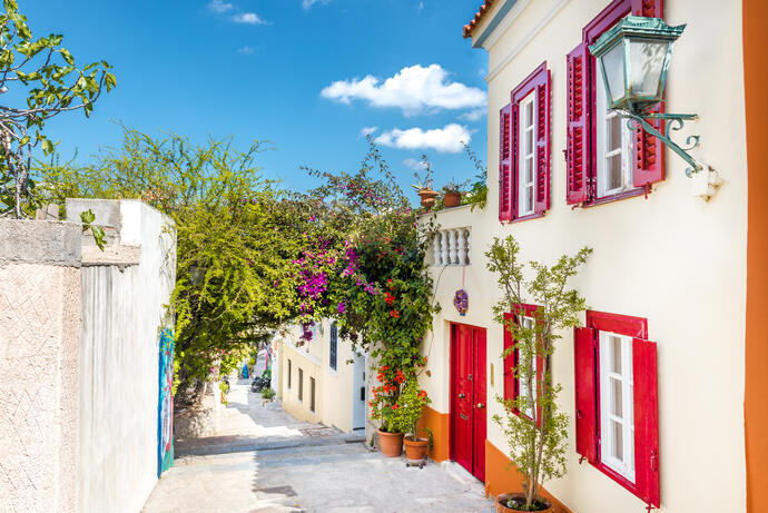 Stadttteil Plaka