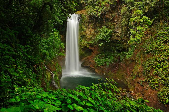 Tenerio National Park Wasserfall