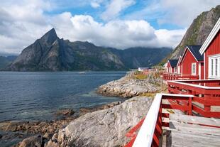 Fischerdorf auf den Lofoten