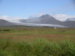 Gletscherzunge des Vatnajökull