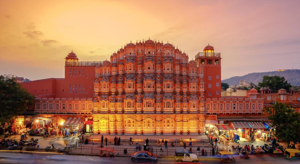 Palace of Winds in Jaipur, Indien
