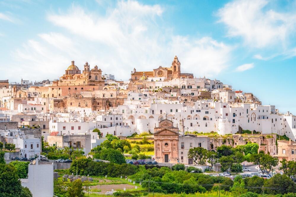 Blick auf Ostuni 