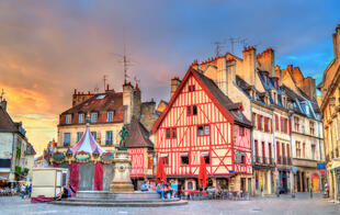 Die Altstadt von Dijon