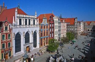 Stadtansicht von Danzig 