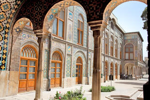 Architektur im Golestan Palast