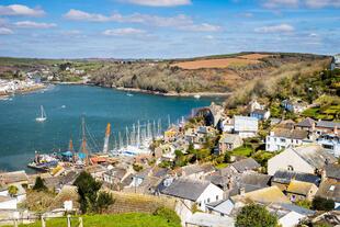 Blick auf Fowey