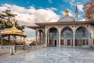 Topkapi-Palast mit Aussicht auf Istanbul