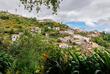 Blick auf das Dorf Camacha