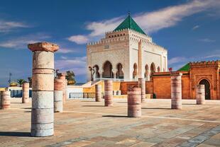 Mausoleum Mohammeds V. in Rabat