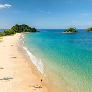 Nacpan Beach auf den Philippinen