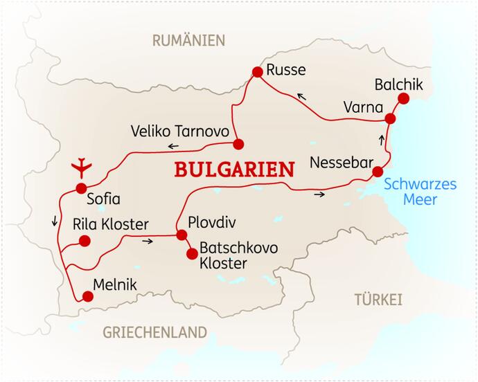 10 Tage Bulgarien Rundreise Höhepunkte 2020