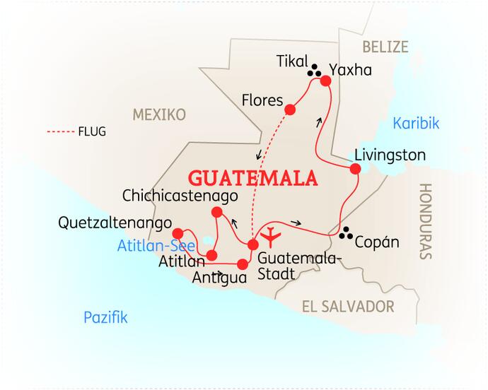 14 Tage Guatemala Rundreise Höhepunkte 2020
