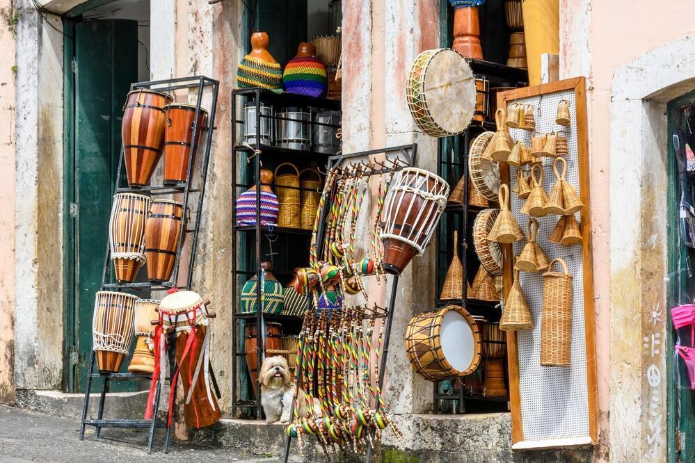 Percussion Instrumente in Salvador 