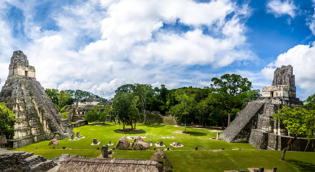 Plaza Mayor at Tikal National Park