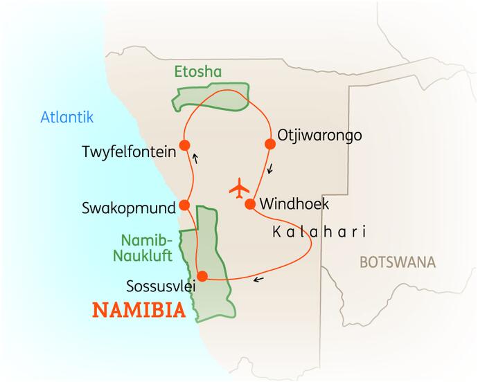13 Tage Namibia Rundreise mit Flair 2020