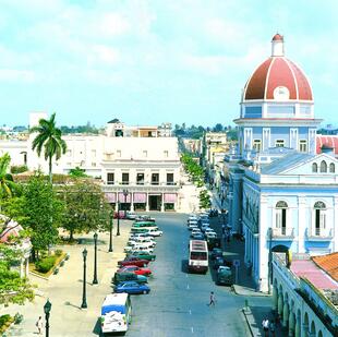 Die historische Altstadt von Cienfuegos