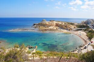 Xwieni Bay nahe Marsalforn, Gozo