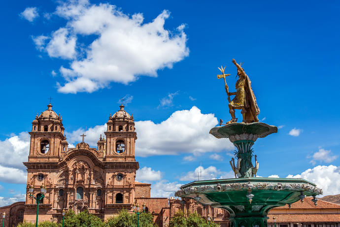Plaza de Armas in Cusco 