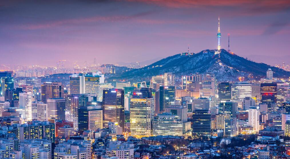 Skyline in Seoul 