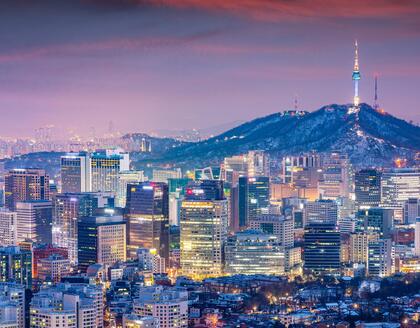 Skyline in Seoul 
