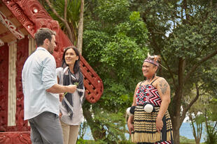 Besuch bei den Maoris 