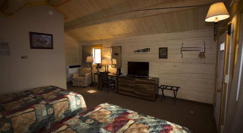 Zweibettzimmer Blockhaus