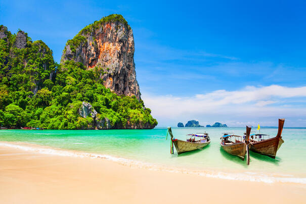 Strand in Thailand bei einer Fernreise
