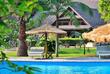 Gartenansicht der Arumeru Lodge